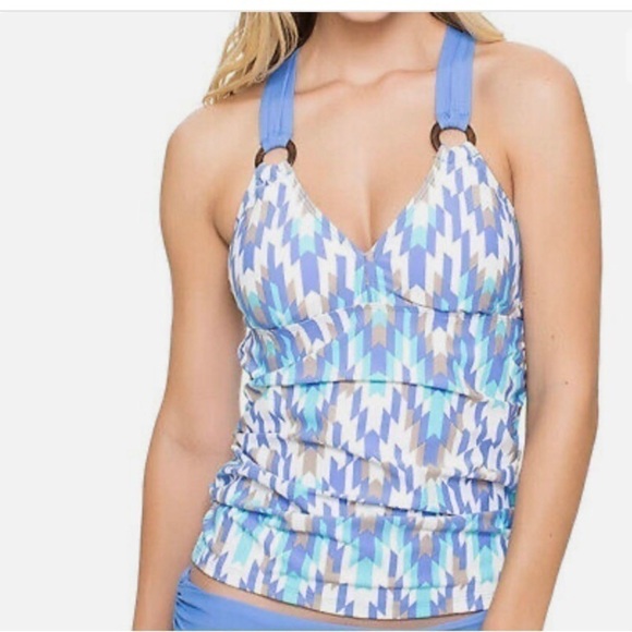 Athena desert escape tankini swimwear top - Picture 1 of 10